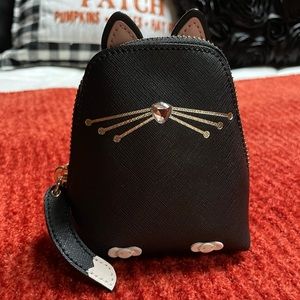 kate spade cat coin purse
